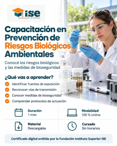 Capacitación en Prevención de Riesgos Biológicos Ambientales