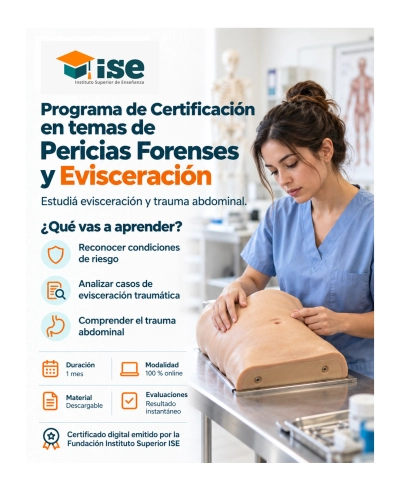 Programa de Certificación en temas de Pericias Forenses y Evisceración