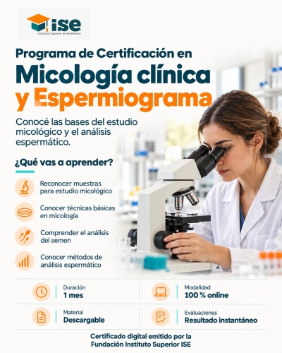 Programa de Certificación en Micología clínica y Espermiograma