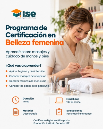 Programa de Certificación en Belleza femenina