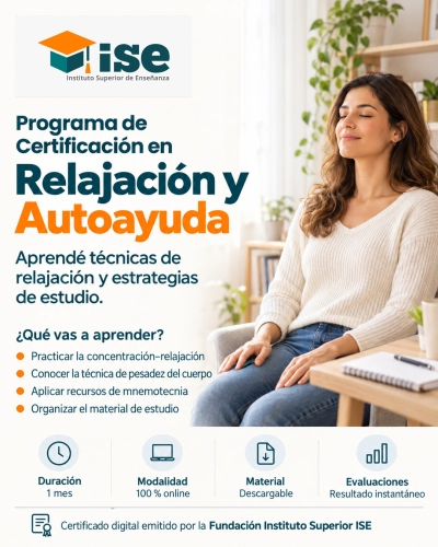 Programa de Certificación en Relajación y Autoayuda