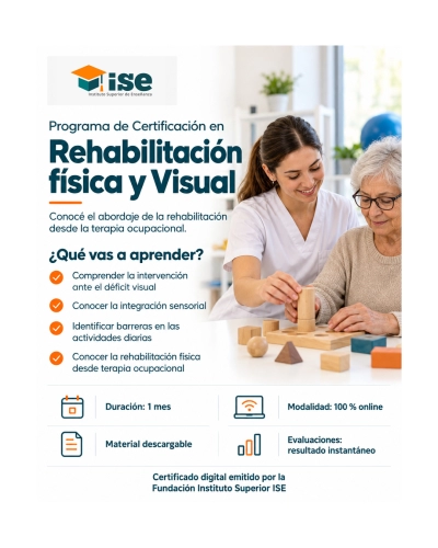 Programa de Certificación en Rehabilitación física y Visual