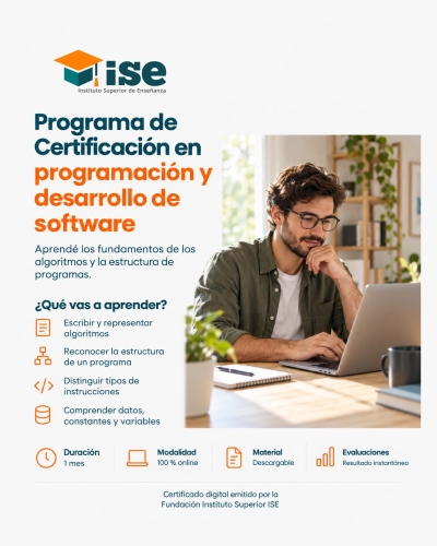 Programa de Certificación en programación y desarrollo de software