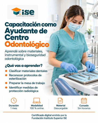 Capacitación como Ayudante de Centro Odontológico