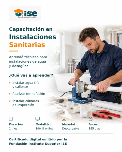 Capacitación en Instalaciones Sanitarias