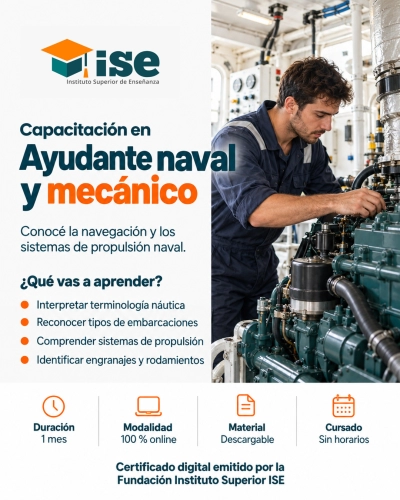 Capacitación en Ayudante naval y mecánico