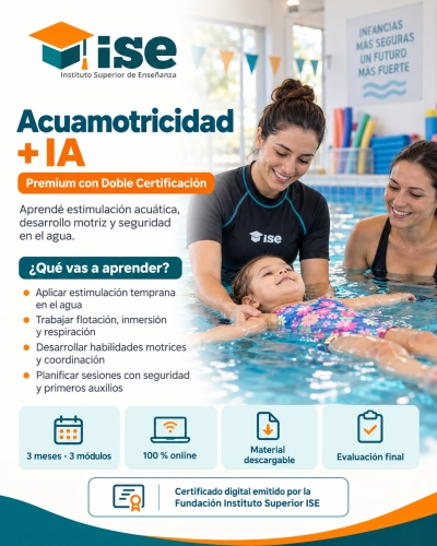 Acuamotricidad + IA (Premium con Doble Certificación)