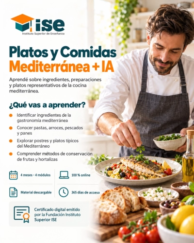 Platos y Comidas Mediterranea + IA