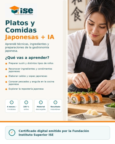 Platos y Comidas Japonesas + IA