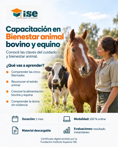 Capacitación en Bienestar animal bovino y equino