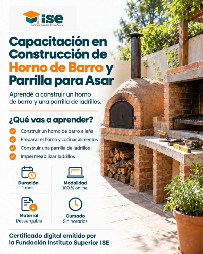 Capacitación en Construcción de Horno de Barro y Parrilla para Asar