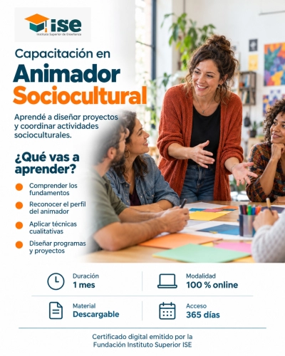 Capacitación en Animador Sociocultural