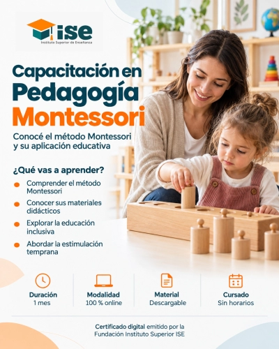 Capacitación en Pedagogía Montessori
