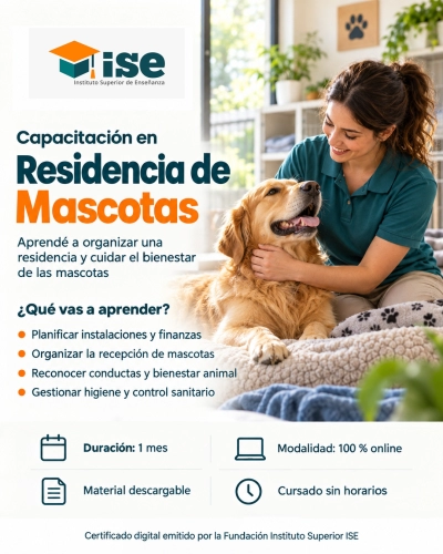 Capacitación en Residencia de Mascotas