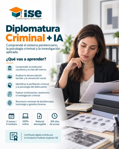 Diplomatura Criminal + IA (Premium con Doble Certificación)