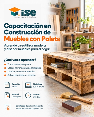 Capacitación en Construcción de Muebles con Palets