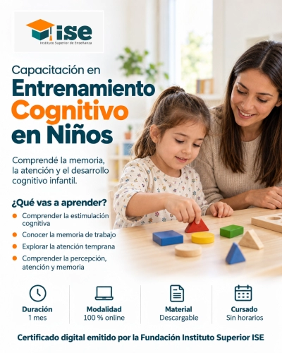 Capacitación en Entrenamiento Cognitivo en Niños