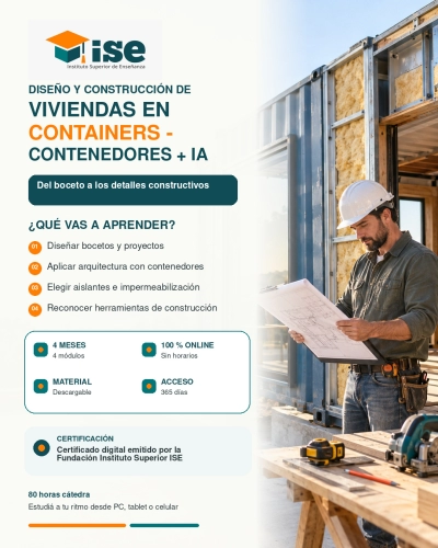 Diseño y Construcción de Viviendas en Containers - Contenedores + IA