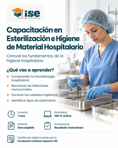 Capacitación en Esterilización e Higiene de Material Hospitalario