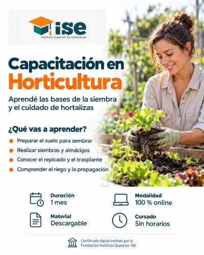 Capacitación en Horticultura
