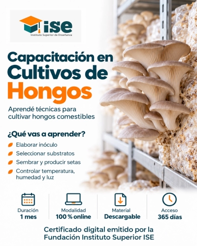 Capacitación en Cultivos de Hongos