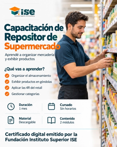Capacitación de Repositor de Supermercado