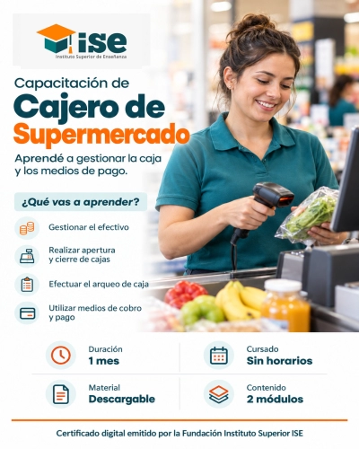 Capacitación de Cajero de Supermercado