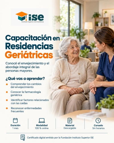 Capacitación en Residencias Geriátricas