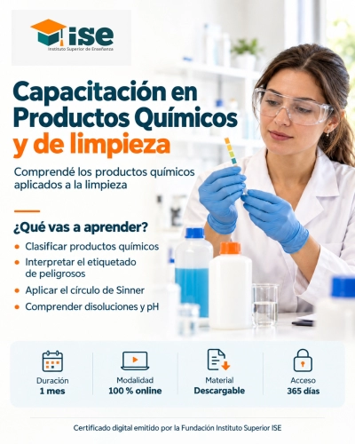 Capacitación en Productos Químicos y de limpieza