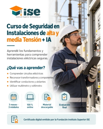 Curso de Seguridad en Instalaciones de alta y media Tensión + IA