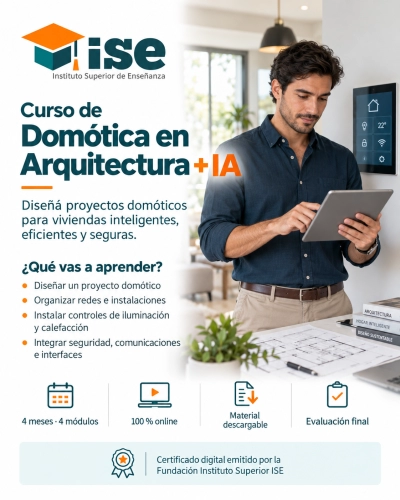 Curso de Domótica en Arquitectura + IA