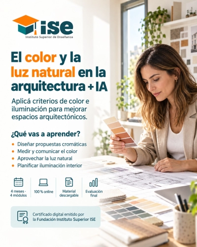 El color y la luz natural en la arquitectura + IA