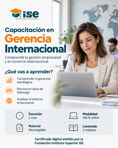 Capacitación en Gerencia Internacional