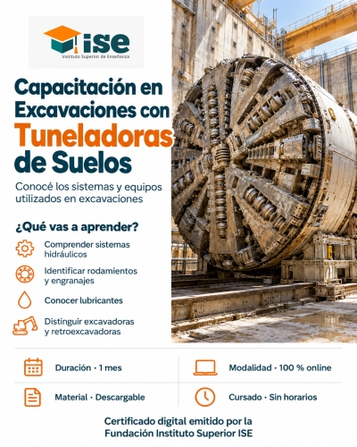 Capacitación en Excavaciones con Tuneladoras de Suelos