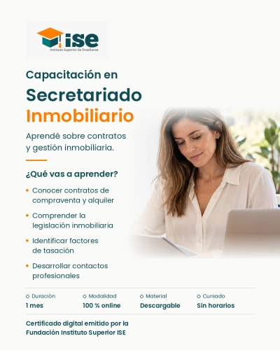 Capacitación en Secretariado Inmobiliario