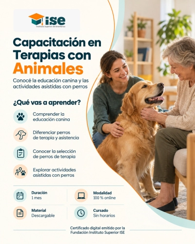 Capacitación en Terapias con Animales