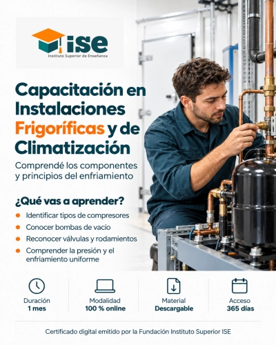 Capacitación en Instalaciones Frigoríficas y de Climatización