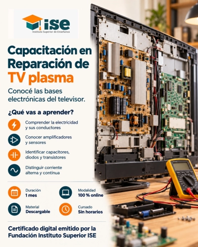 Capacitación en Reparación de TV plasma