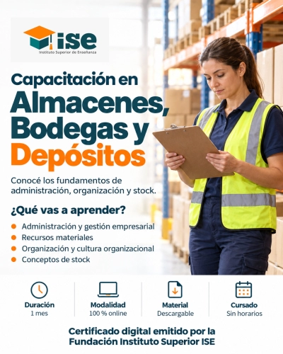 Capacitación en Almacenes, Bodegas y Depósitos