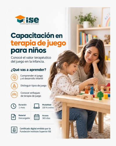 Capacitación en terapia de juego para niños
