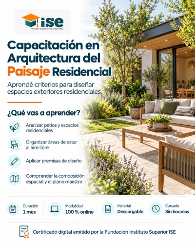 Capacitación en Arquitectura del Paisaje Residencial