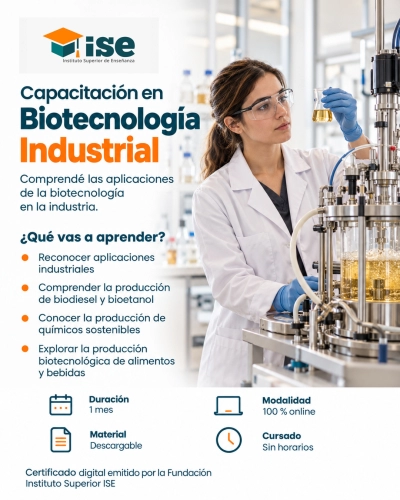 Capacitación en Biotecnología Industrial