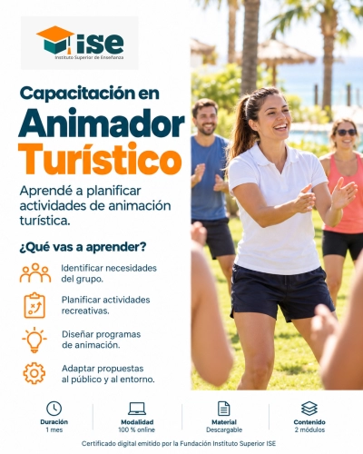 Capacitación en Animador Turístico