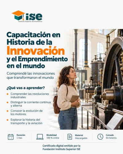 Capacitación en Historia de la Innovación y el Emprendimiento en el mundo