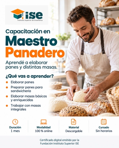 Capacitación en Maestro Panadero