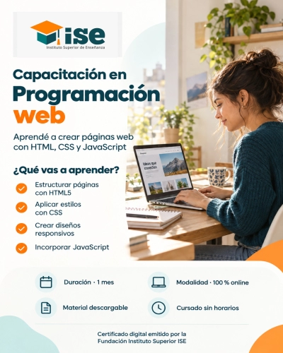 Capacitación en Programación web