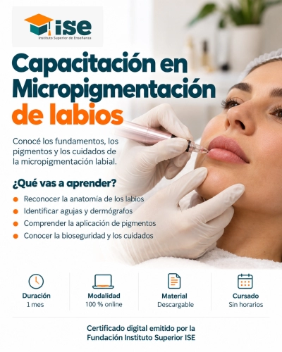 Capacitación en Micropigmentación de labios
