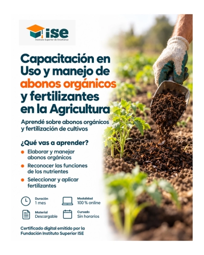 Capacitación en Uso y manejo de abonos orgánicos y fertilizantes en la Agricultura