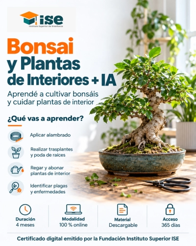 Bonsai y Plantas de Interiores + IA