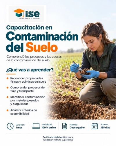 Capacitación en Contaminación del Suelo